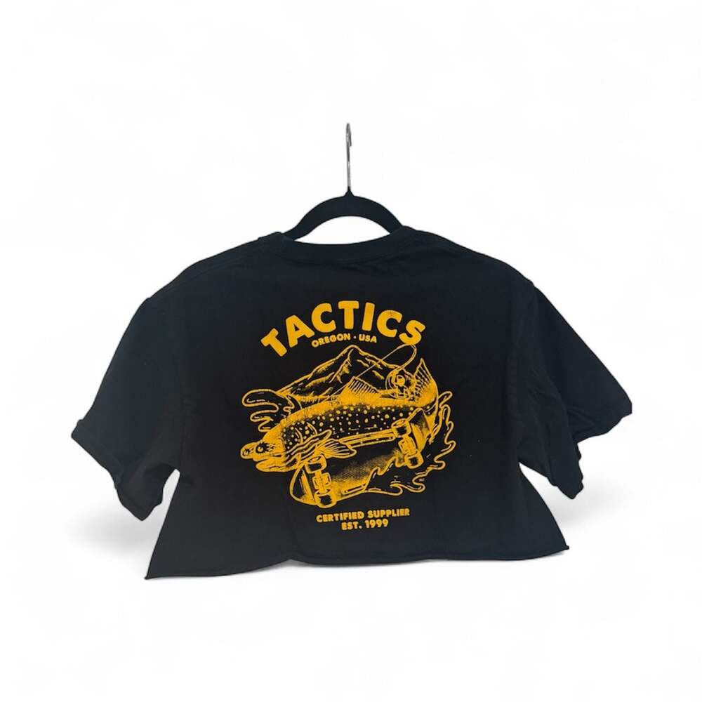 Tactics Skateboard Shop Super Cropped T-shirt